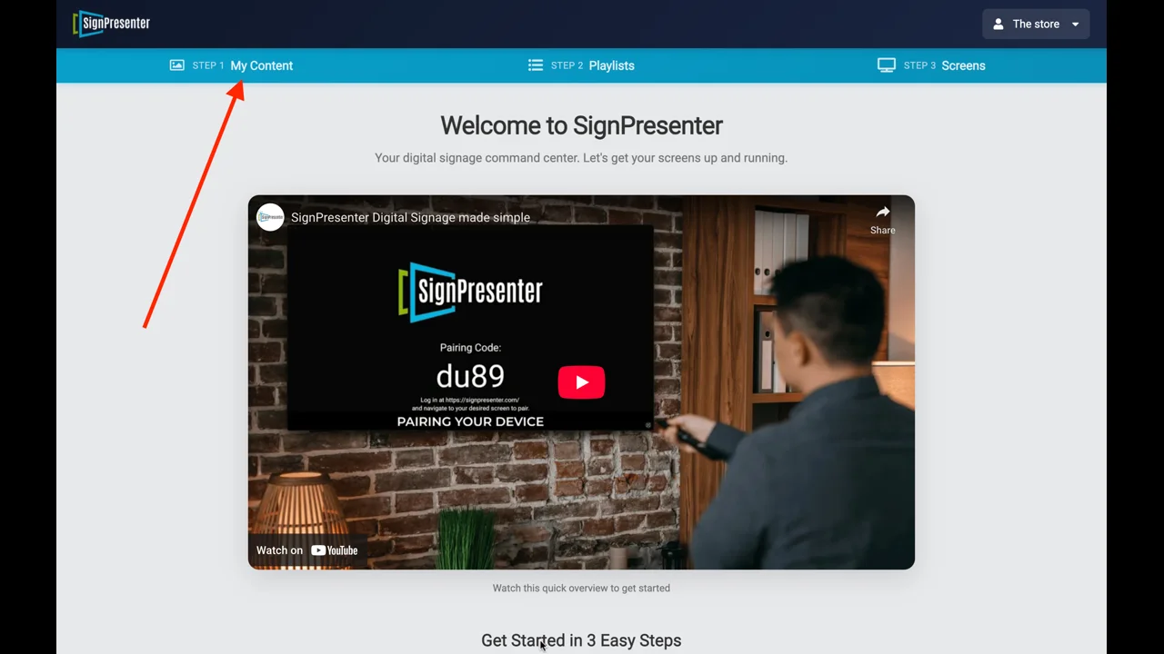 Canva setup walkthrough