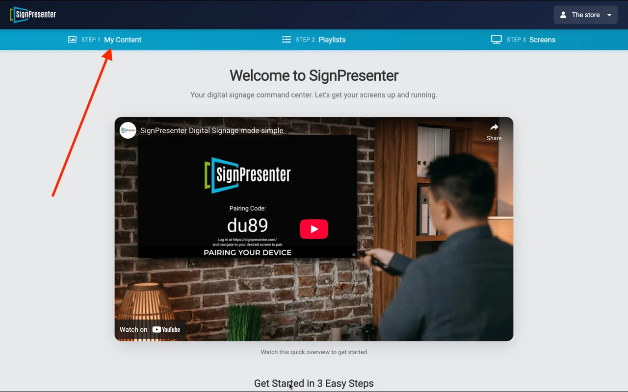 Canva setup walkthrough